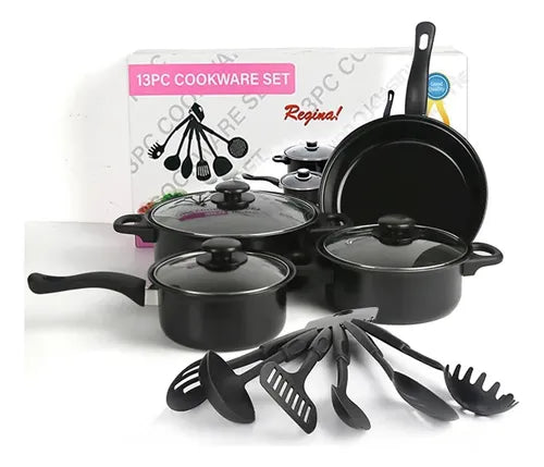 SET DE OLLAS Y JUEGO DE UTENCILIOS DE COCINA