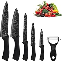 Juego de cuchillos de cocina profesionales 6 piezas
