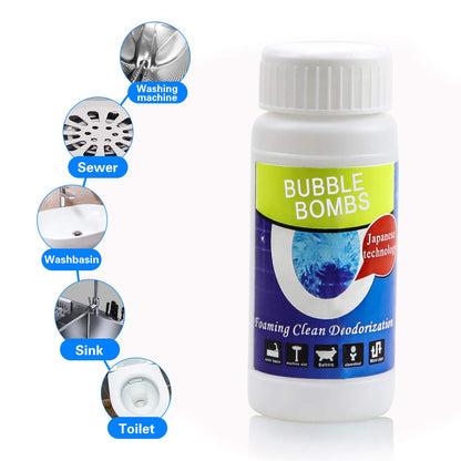 Polvo Destapador de Tuberías BUBBLE BOMS