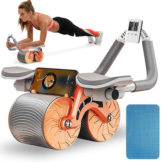 Rueda Abdominal con soporte para codos